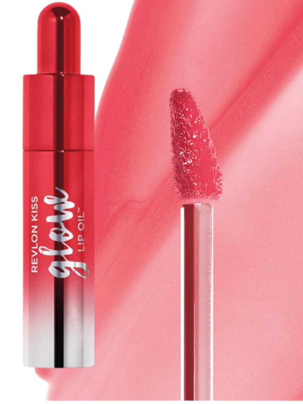 NEW Revlon Kiss Glow Lip Oil - M.V. PEACH